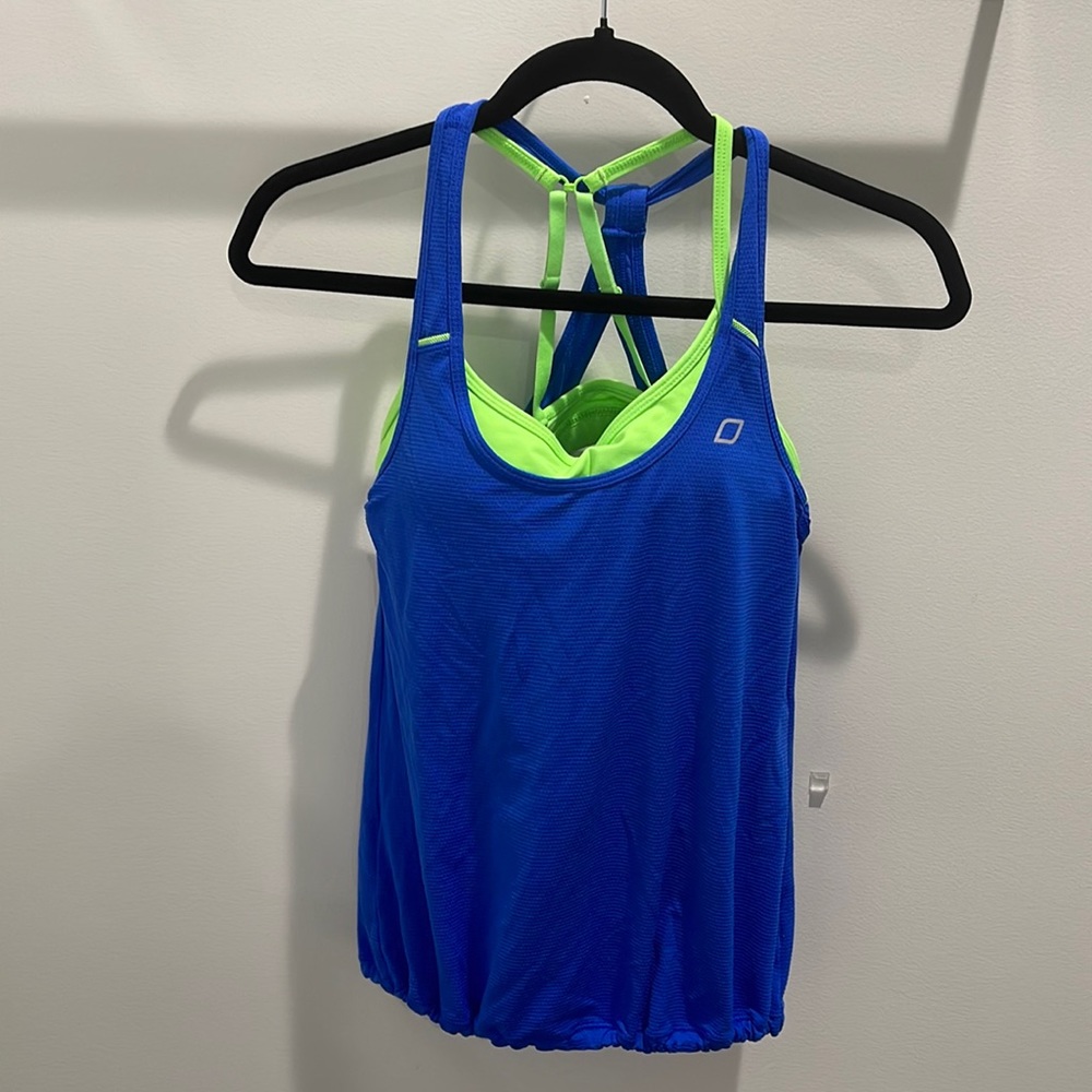 Lorna Jane Womens Workout top with built in bra S